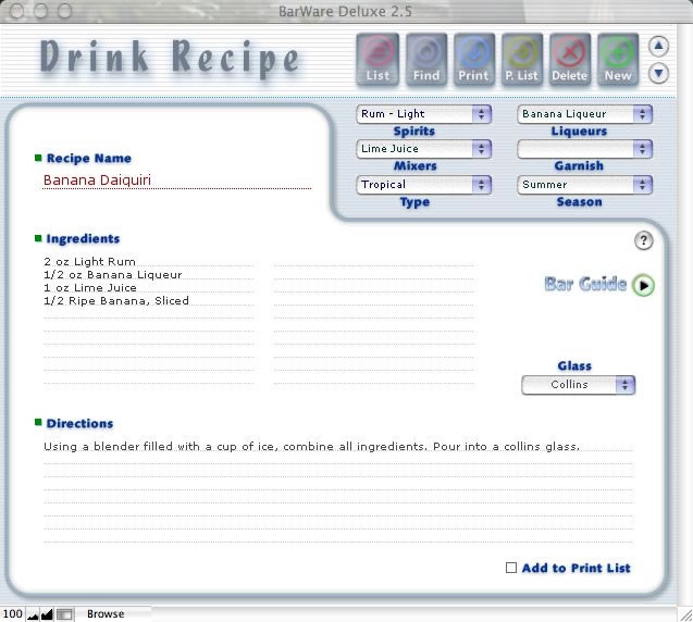 Mixology and Bar software